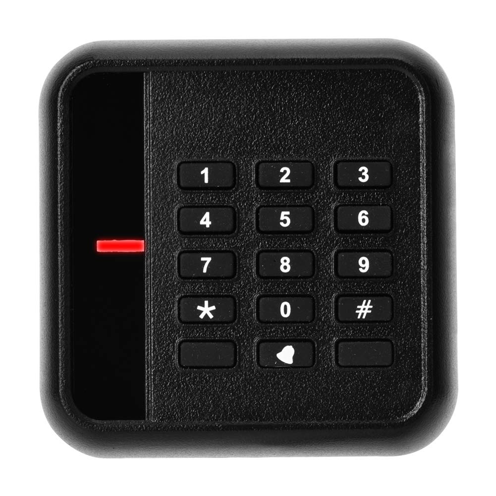 Access Control ID Reader, ID Card Keyboard Electronic ID Reader, Digital Family Gating for Offices Public Buildings Factory Staff Quarters