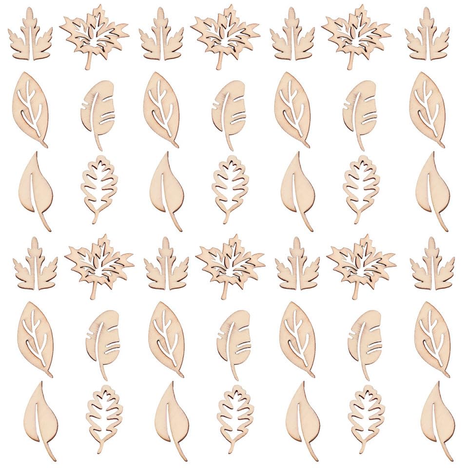 Décoration en bois brut bébé : lot de 100 mini étiquettes à suspendre