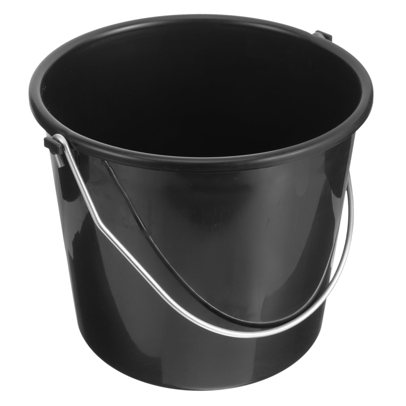 Cubo de alimentación de terneros de 8 litros con asa, cubo de plástico resistente para riego de granja, portátil, multiusos, herramienta para ganado para terneros y equipo versátil para el cuidado de
