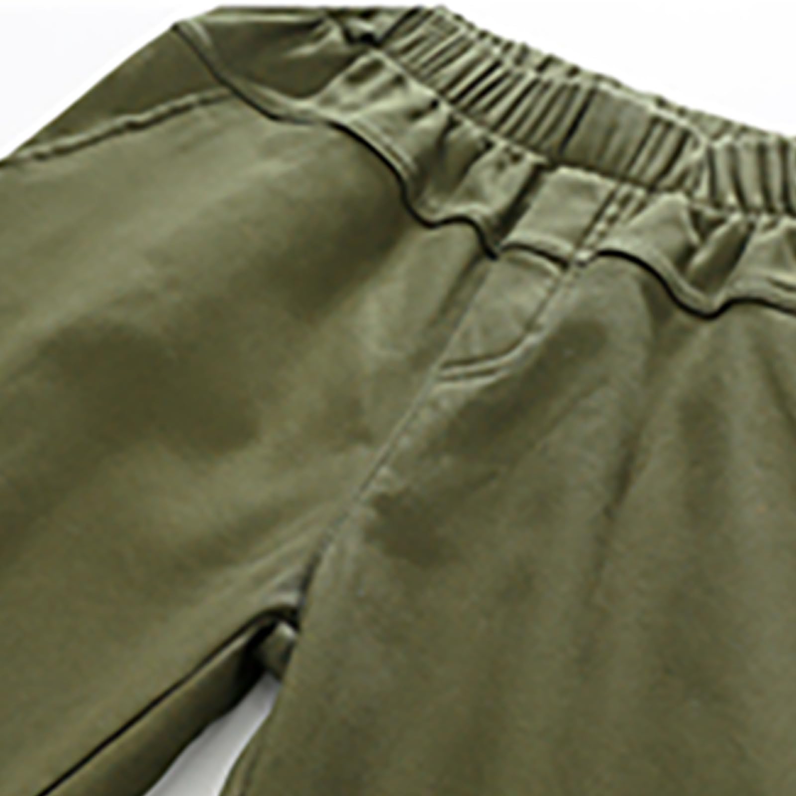 Generisch 2026 Invierno Niño Bebé Niños Niñas Sólido Pantalones Sueltos Pantalones Deportes