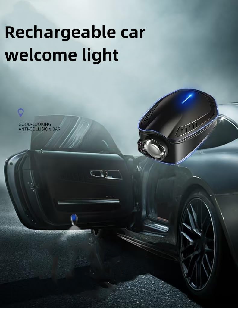Car Towel Coming Lights For Mazda CX-9 second generation 2017-2022 Custom Logo Wireless LED Proje LED Plasverli Chting Door Lights Car SUV No Verva Went