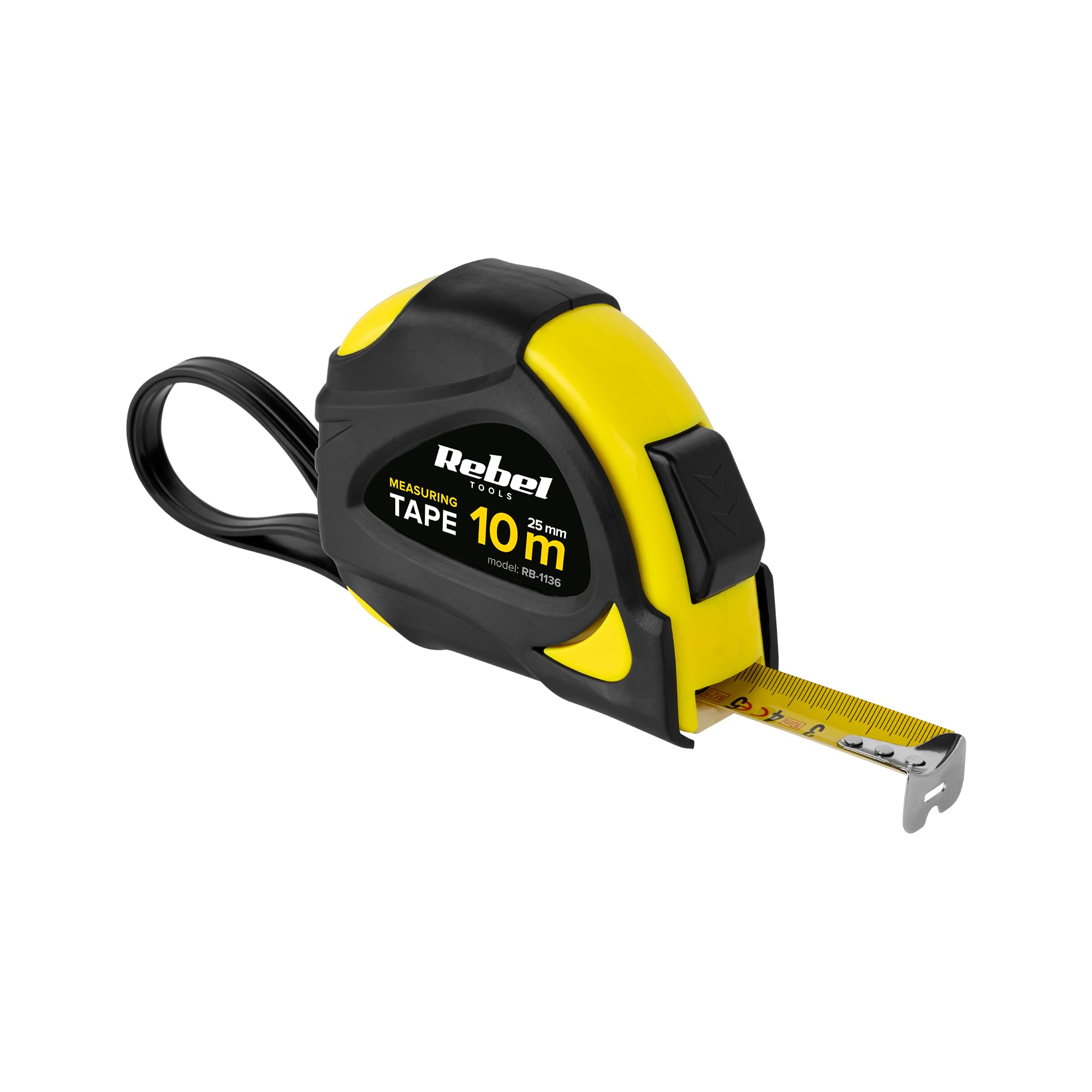 Rebel RB-1136 Tape Measure 10 m Width 25 mm