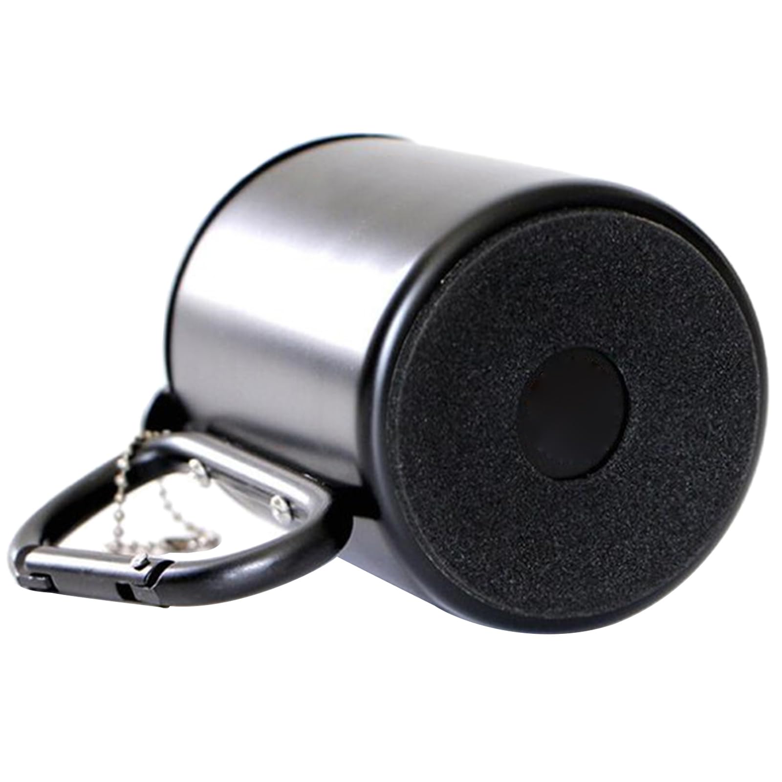 Ldbuejiaja Outdoor Camping Mug Travel Coffee Cup Insulated Mug with Carabiner Handle & Lid Portable Picnic Water Mug Carabiner Hook Handle Picnic