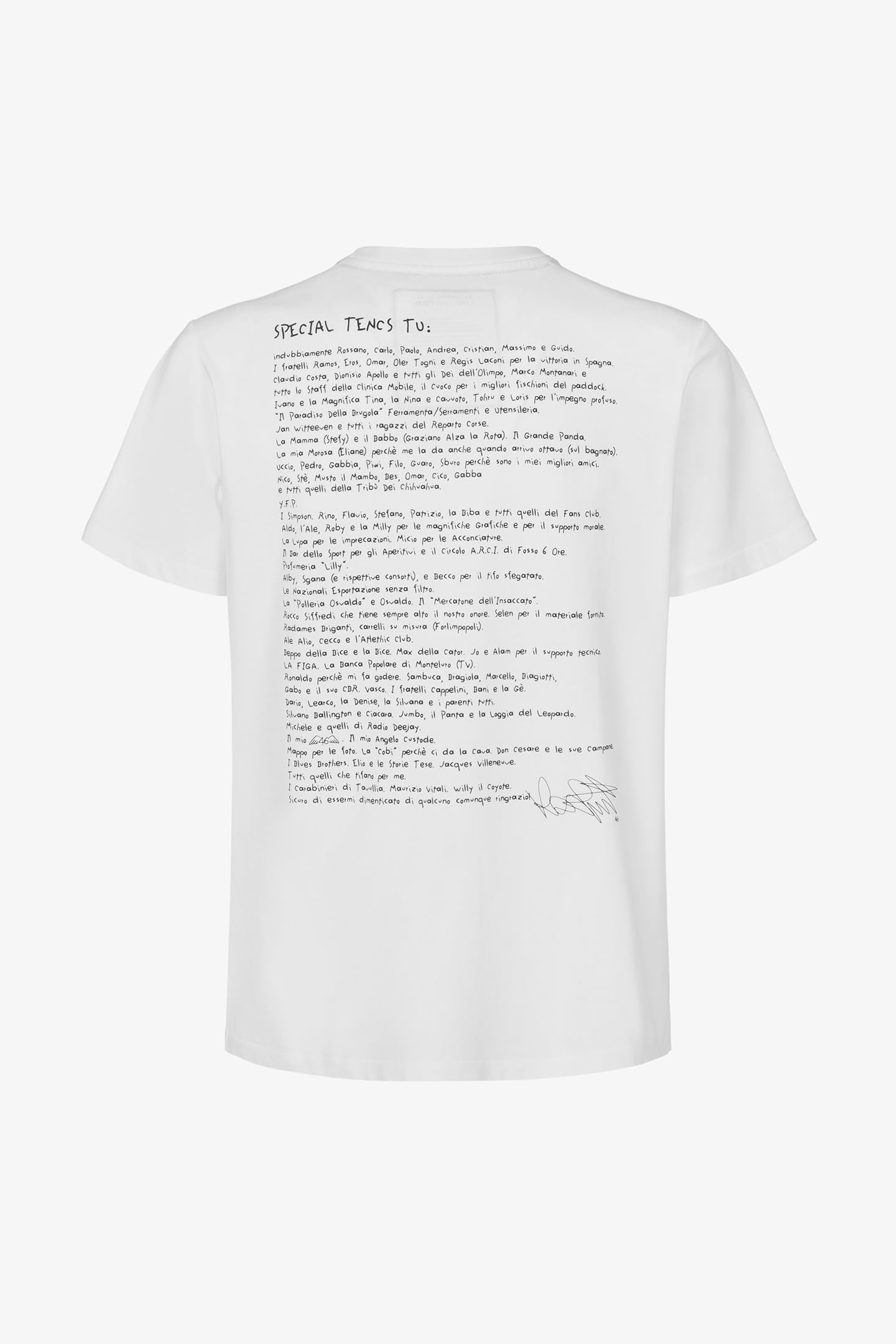 Valentino Rossi T-shirt Unlimited Collection 1999 WORLD TITLE (250 cc)