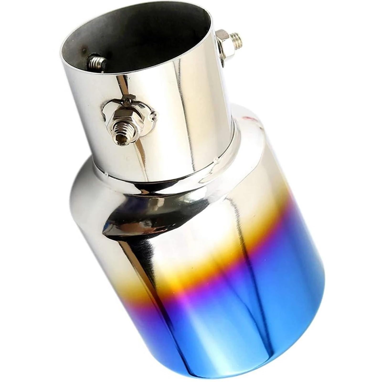 Tuyau d'échappement de silencieux Jazz 2016 finition chrome miroir
