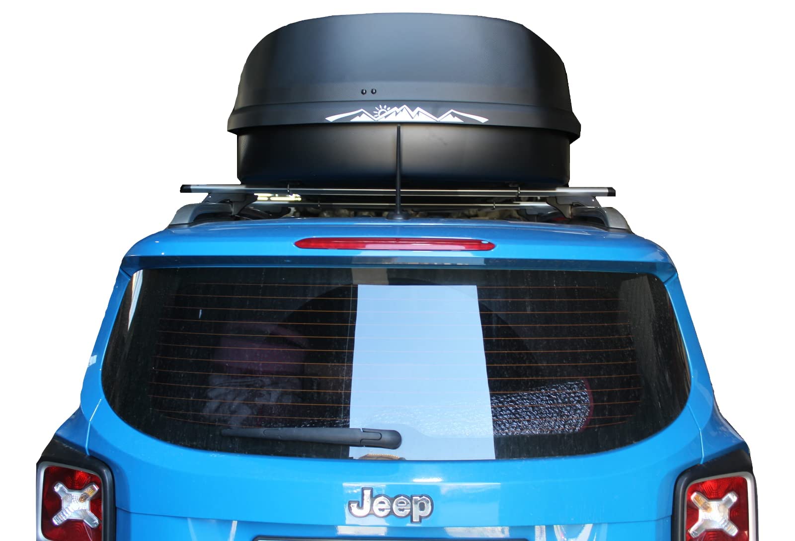 Portapacchi Auto Tetto 580 litri Nero - Barre Portatutto Resistenti Da Viaggio - Box Tetto Auto Ideale per Ogni Viaggio e Spostamento - compatibile con ogni modello - facile da installare e sicuro