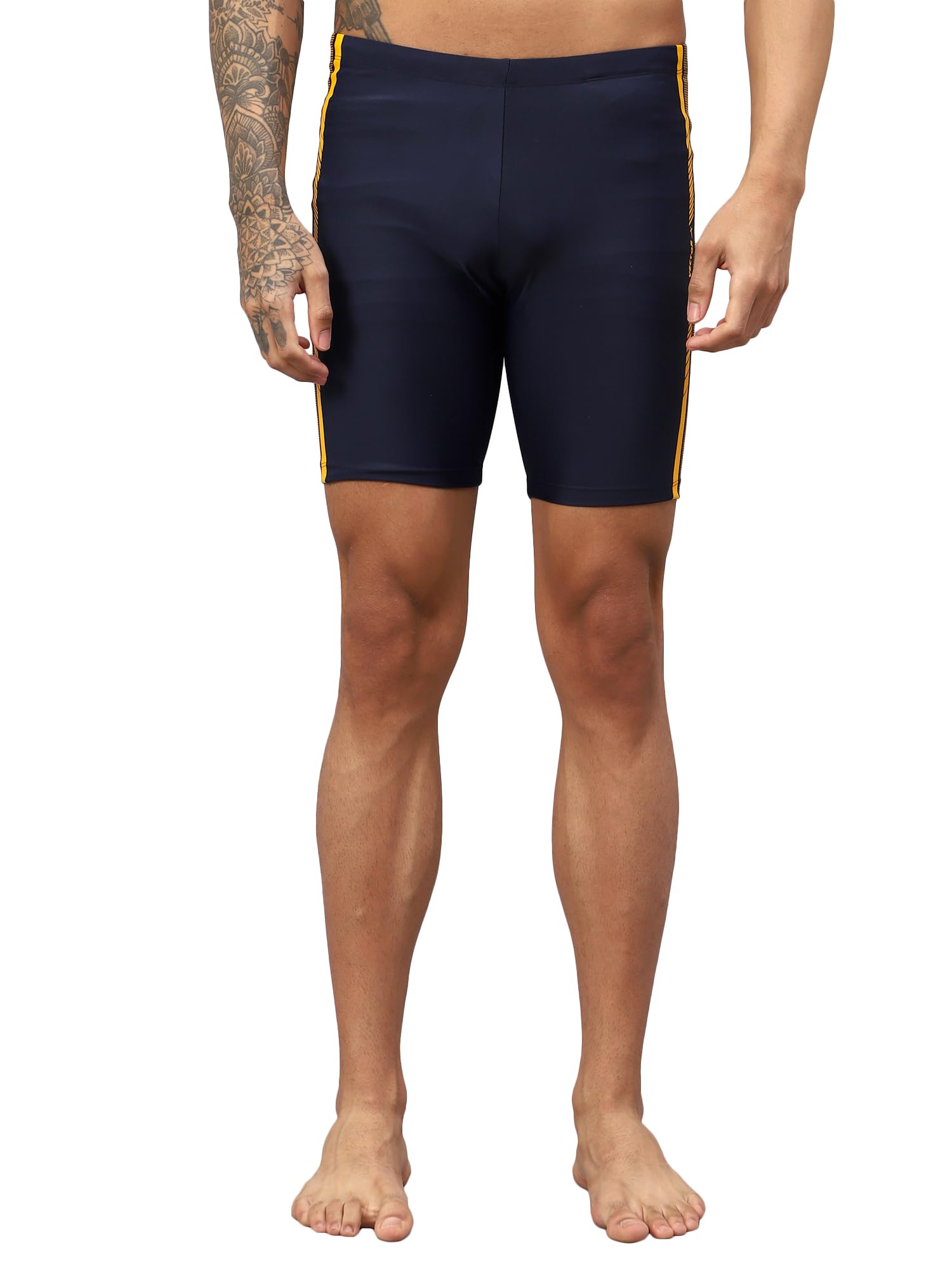 OMCS-343 Men's Printed Compression Shorts-image-4