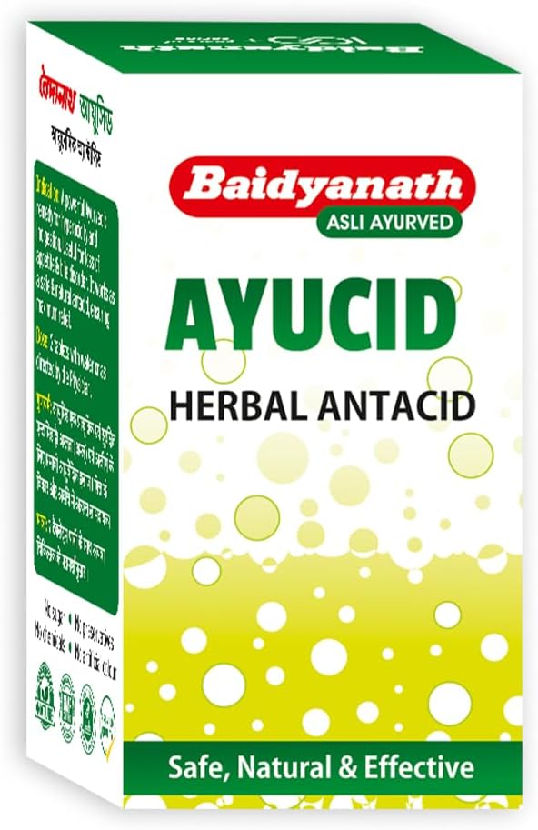 Baidyanath Ayucid - 50 Tablets (Pack of 3)