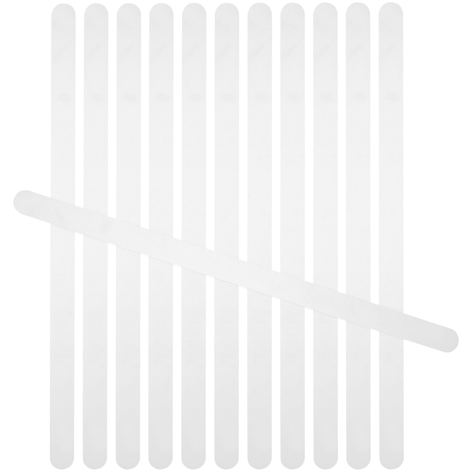 Abaodam Pegatinas Antideslizantes para Suelo y Bañera de Baño, 12 Piezas de Peva Transparentes Fuerte Adhesión y Removibles sin Daños para Seguridad en Ducha