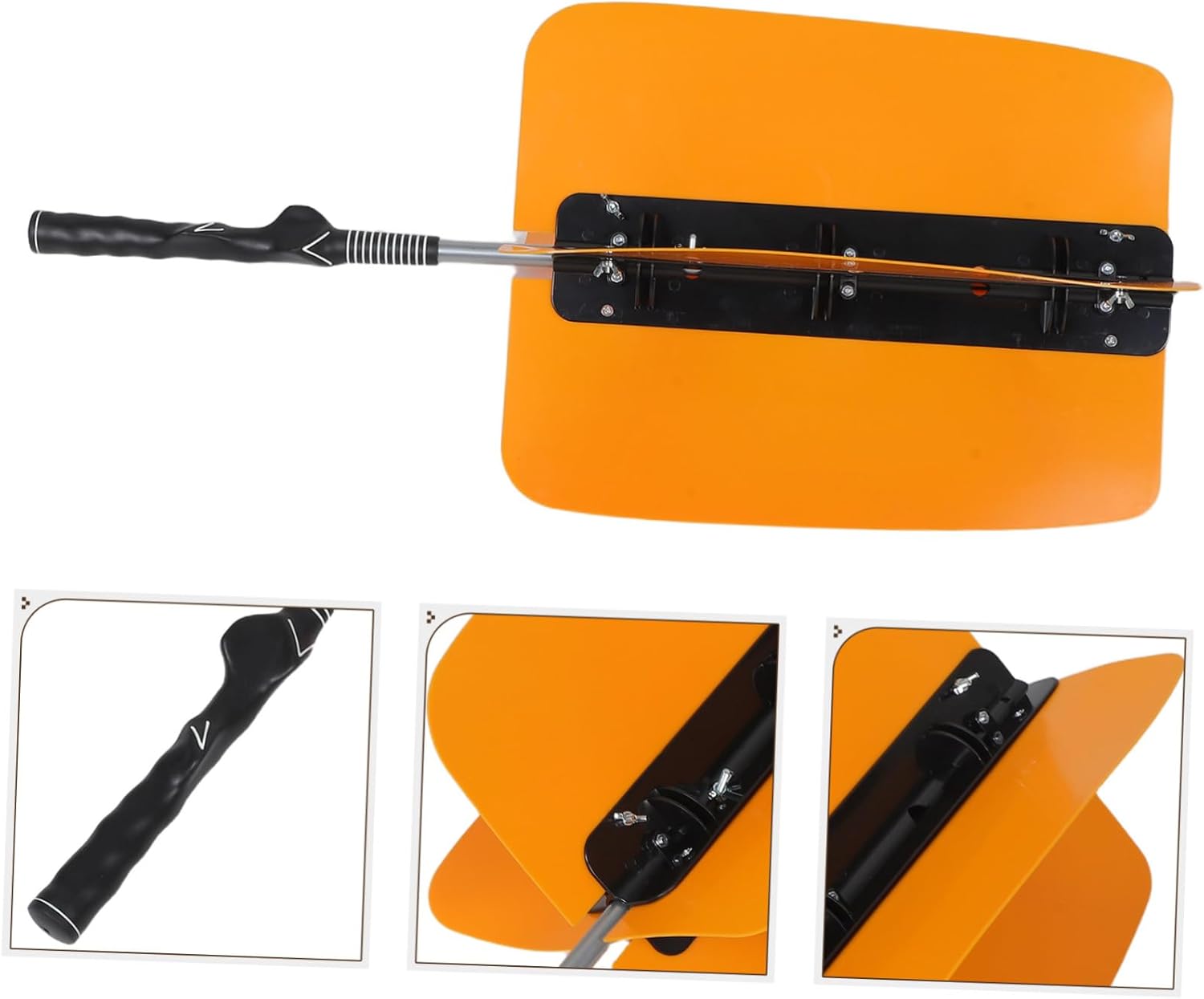 Adjustable Golf Swing Fan Trainer with Wind Resistance for Arm Training Aid Lightweight Portable Practice Equipment for Stability Power Improvement Suitable for Home Office Golf