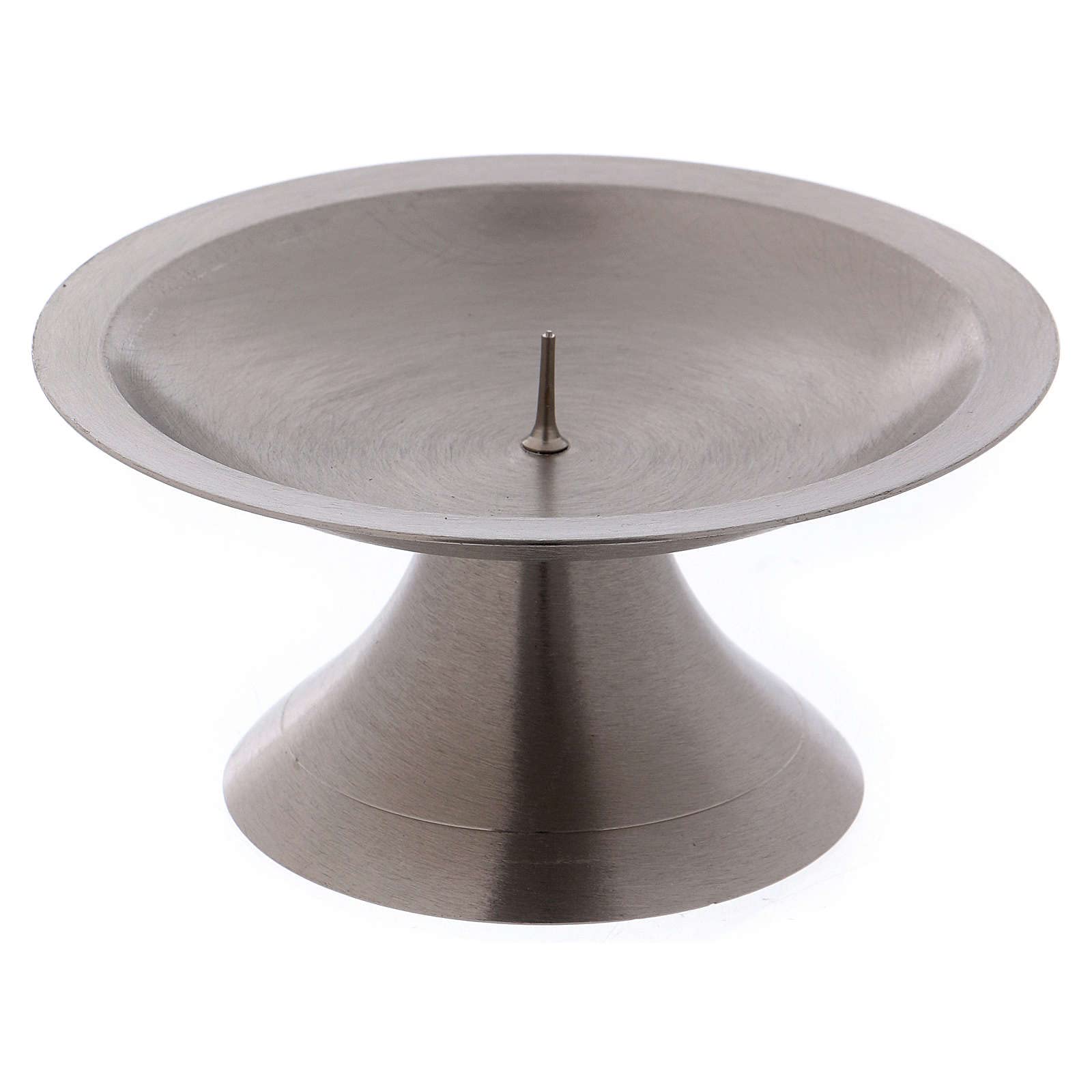 Candle Holder Plate with Round Base and jag 11 cm