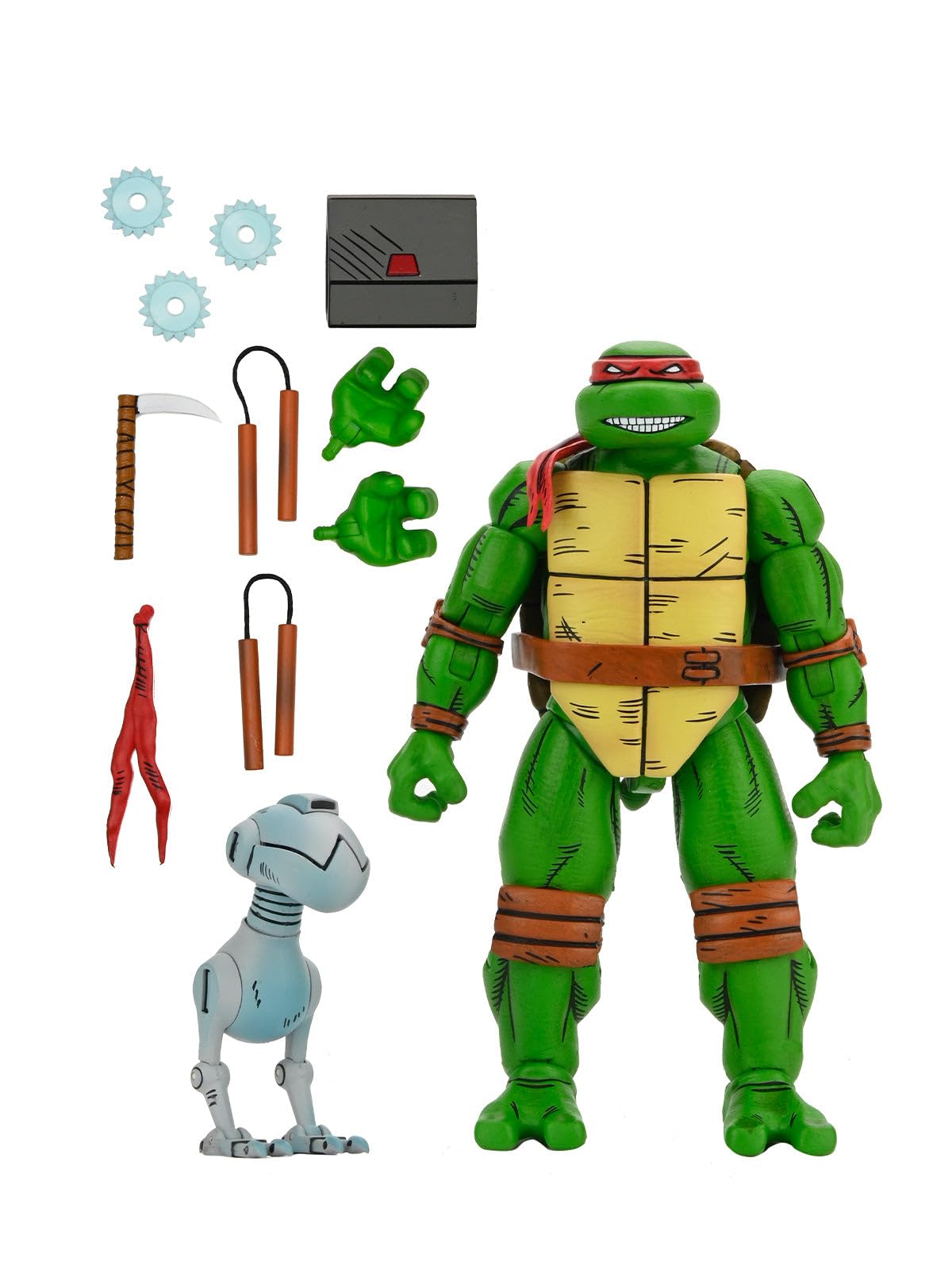 4-Pack Leonardo, Raphael, Michelangelo e Donatello - Mirage Comics - Action Figure - Teenage