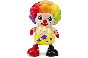 Musical Dancing Clown Toy for Babies