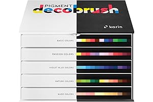 Karin Marker DecoBrush Marker Profession - Exceptional Art Tool for Multifaceted Creative Endeavors