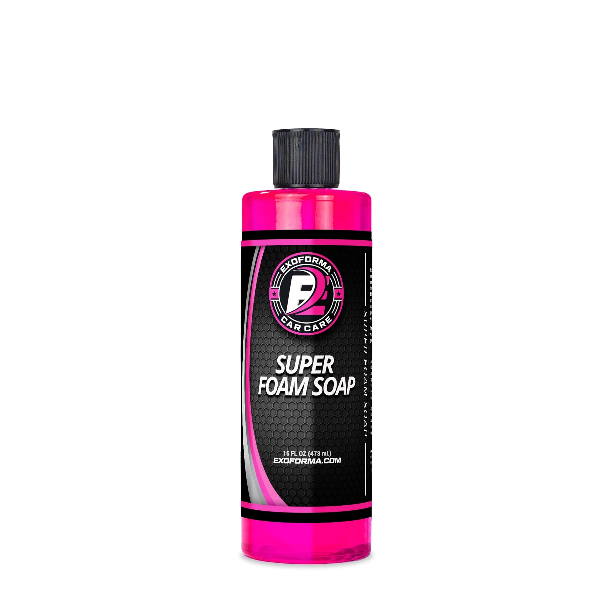 Super Foam Soap - High Suds Car Wash, pH Neutral Formulation works great With Foam Cannons, Leaves Behind A Streak Free, No Spot Finish