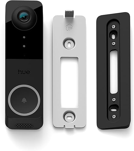 Miniatura 8 de Philips Hue Timbre de video seguro con cable, resolución 2K, visión gran angular, notificaciones, integración con luces de tono, audio