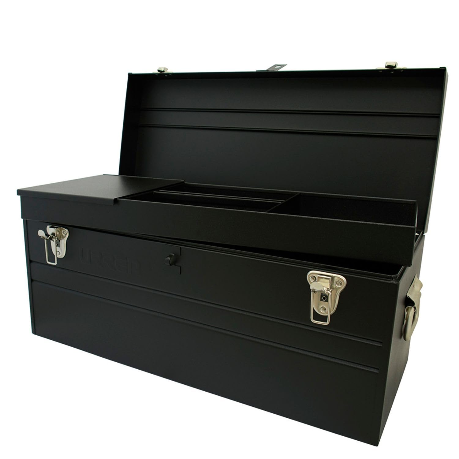 茶掛24 Husky 23 in. 25 Gal. Black Rolling Toolbox with Keyed Lock