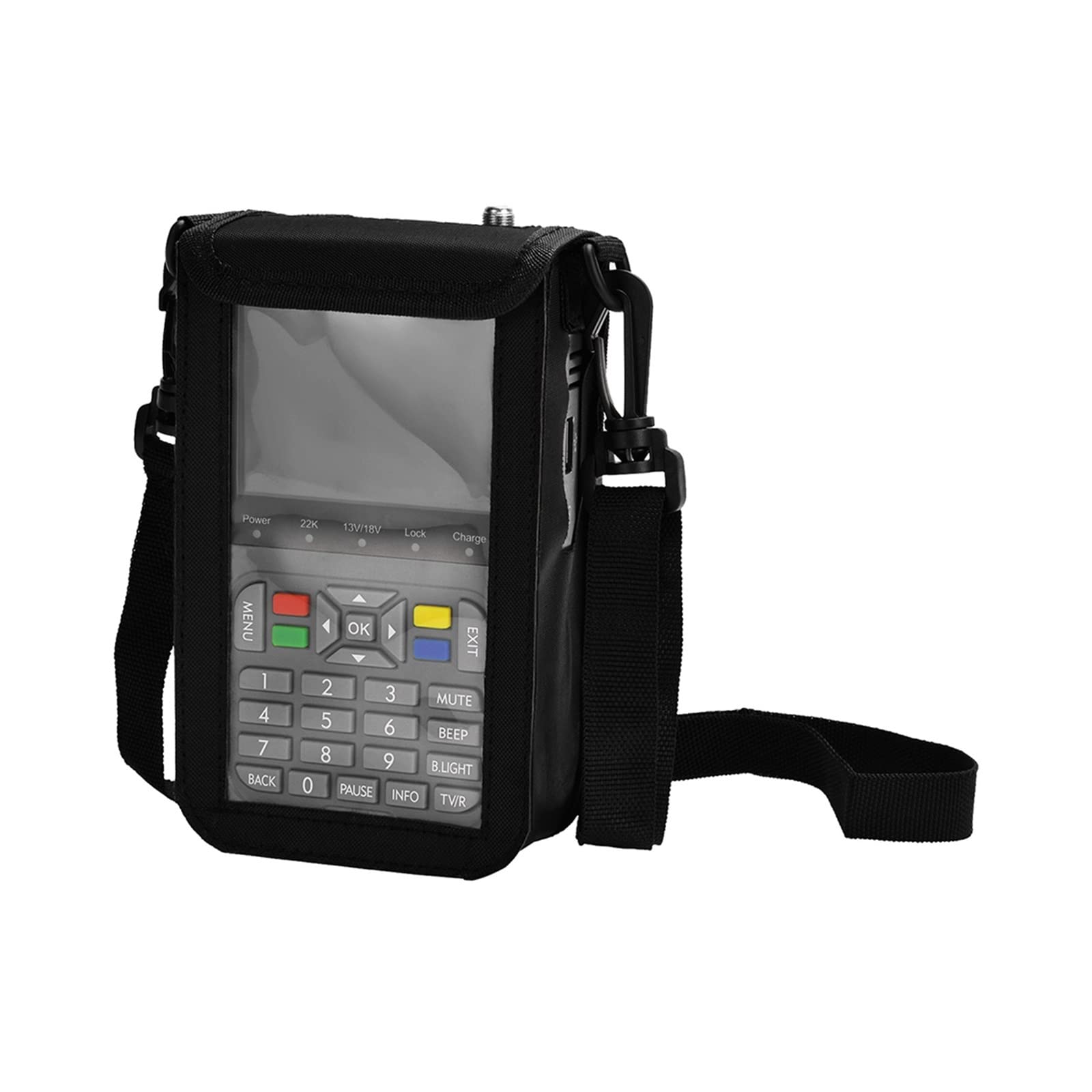V8 Finder Pro/Finder2 HD H.265 Satellite Signal Finder S2X/T2/C/ATSC-C Calcola automaticamente l'angolo di AZ, EL Support ACM AHD(V8 Finder 2 grey)