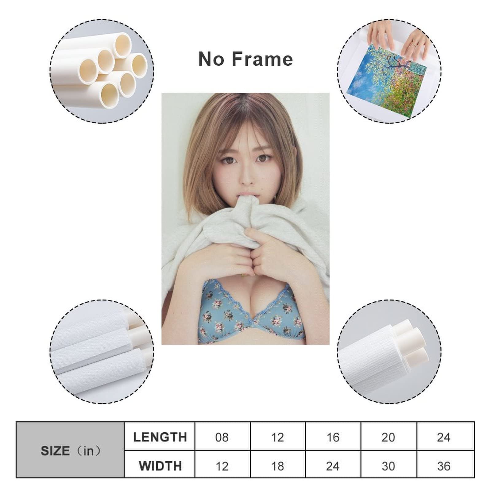 Amazon.co.jp: 古川優奈ゆうちゃん女優のセクシーアート写真ポスター