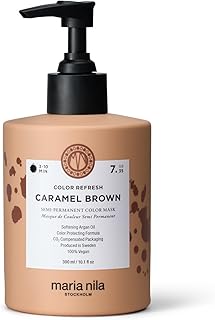 Maria Nila Color Refresh, Caramel Brown 10.1 Fl Oz, Warm Copper-toned Ca...