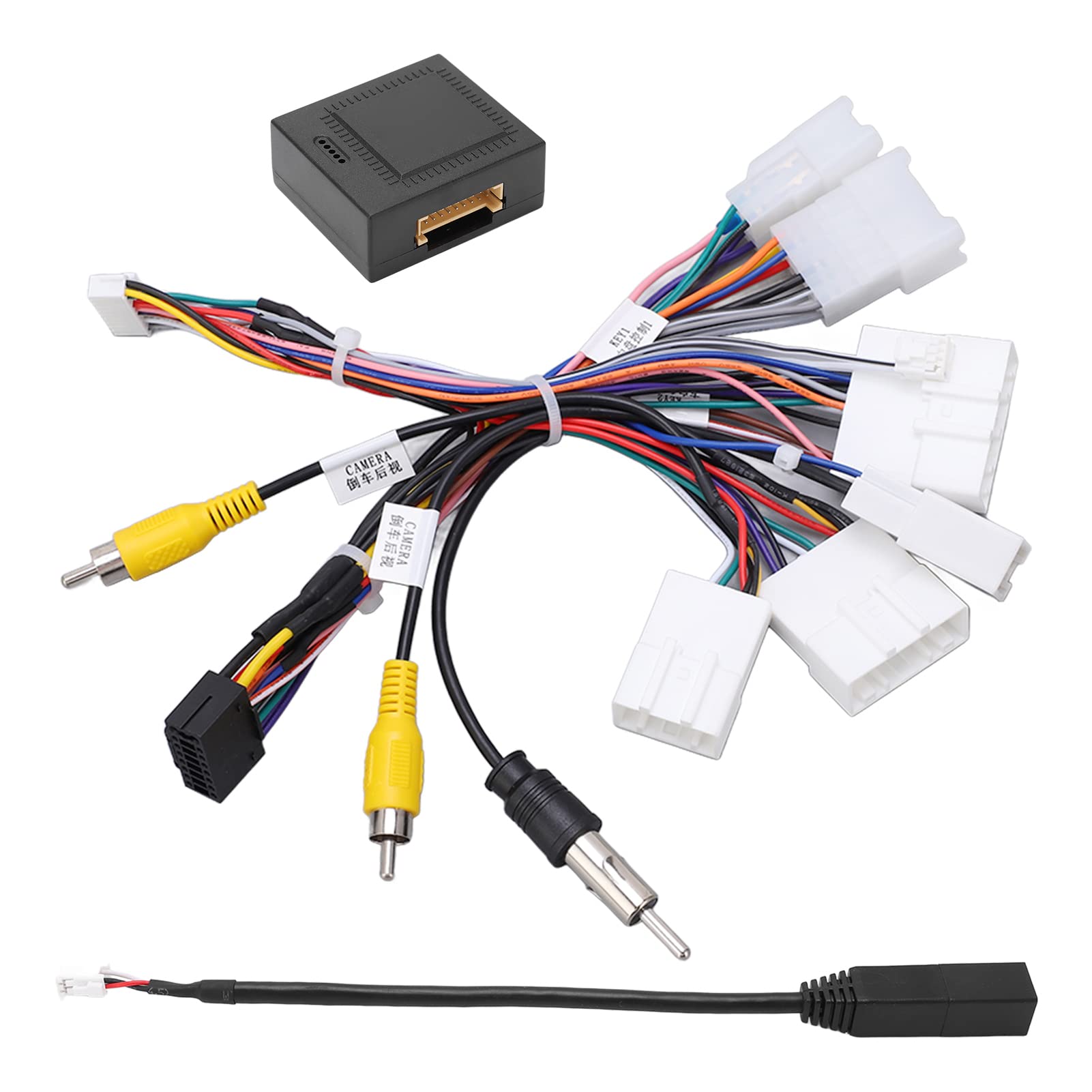 Cordon D'alimentation GPS 16 Broches Voiture Stéréo Radio Faisceau D'alimentation Câble Faisceau De Câblage D'autoradio GPS Cordon D'alimentation Faisceau De Câblage D'autoradio