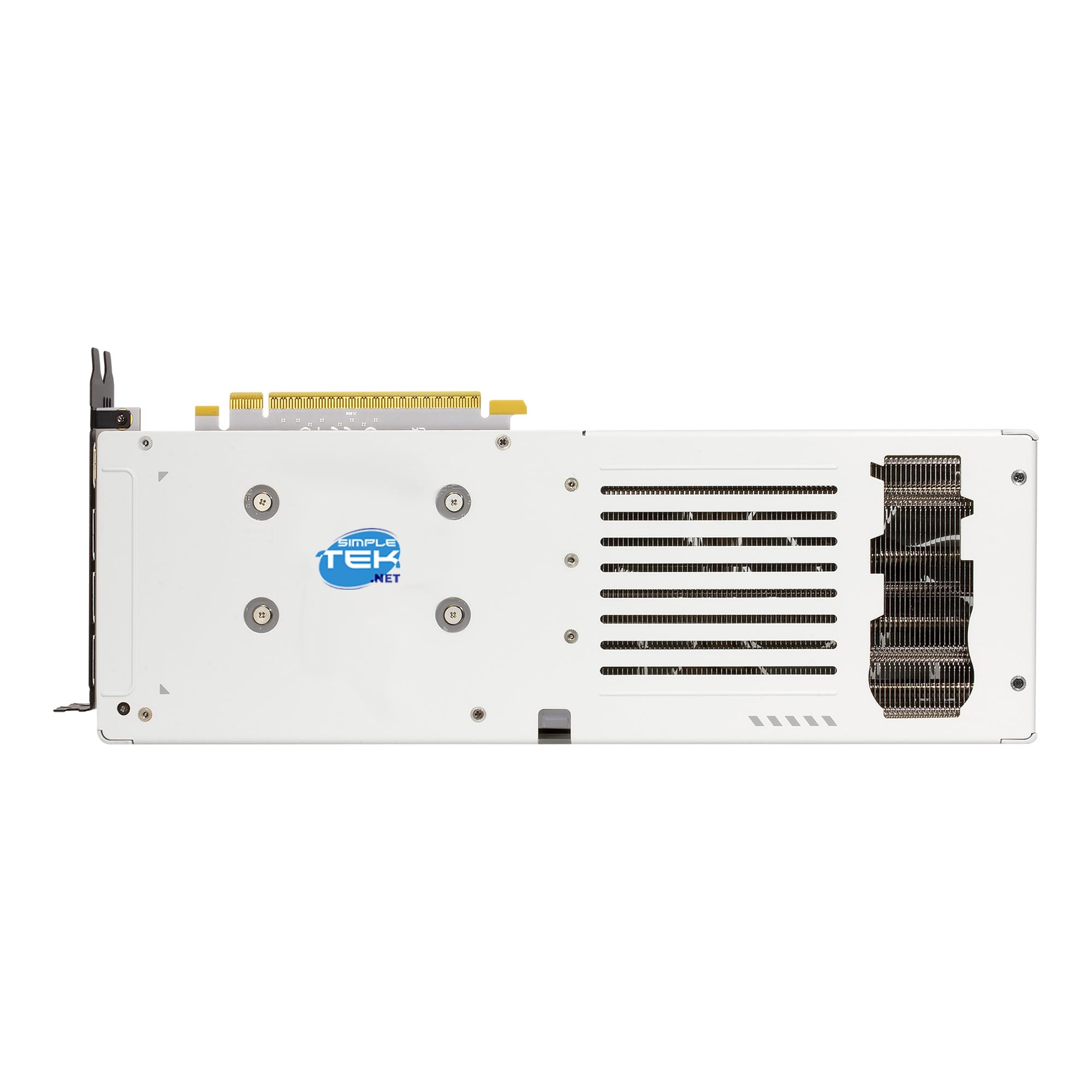 SIMPLETEK - Karta graficzna do gier i edycji 12 GB GDDR6-3 x DisplayPort, 1 x HDMI - fabryczny overclock, potrójny wentylator