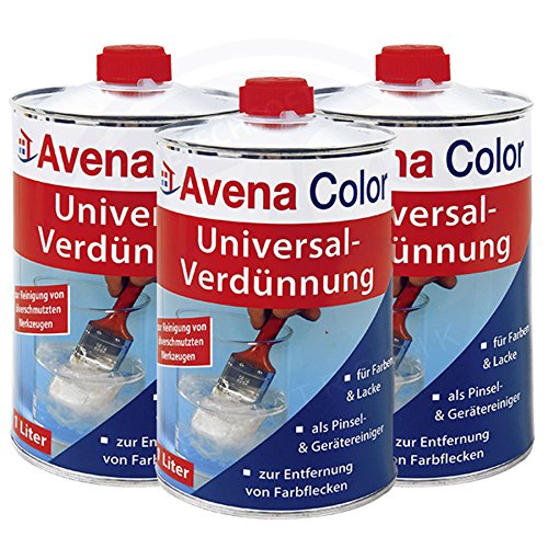 Preisvergleich Produktbild 3 x Avena Color Universal-Verdünnung 1 Liter