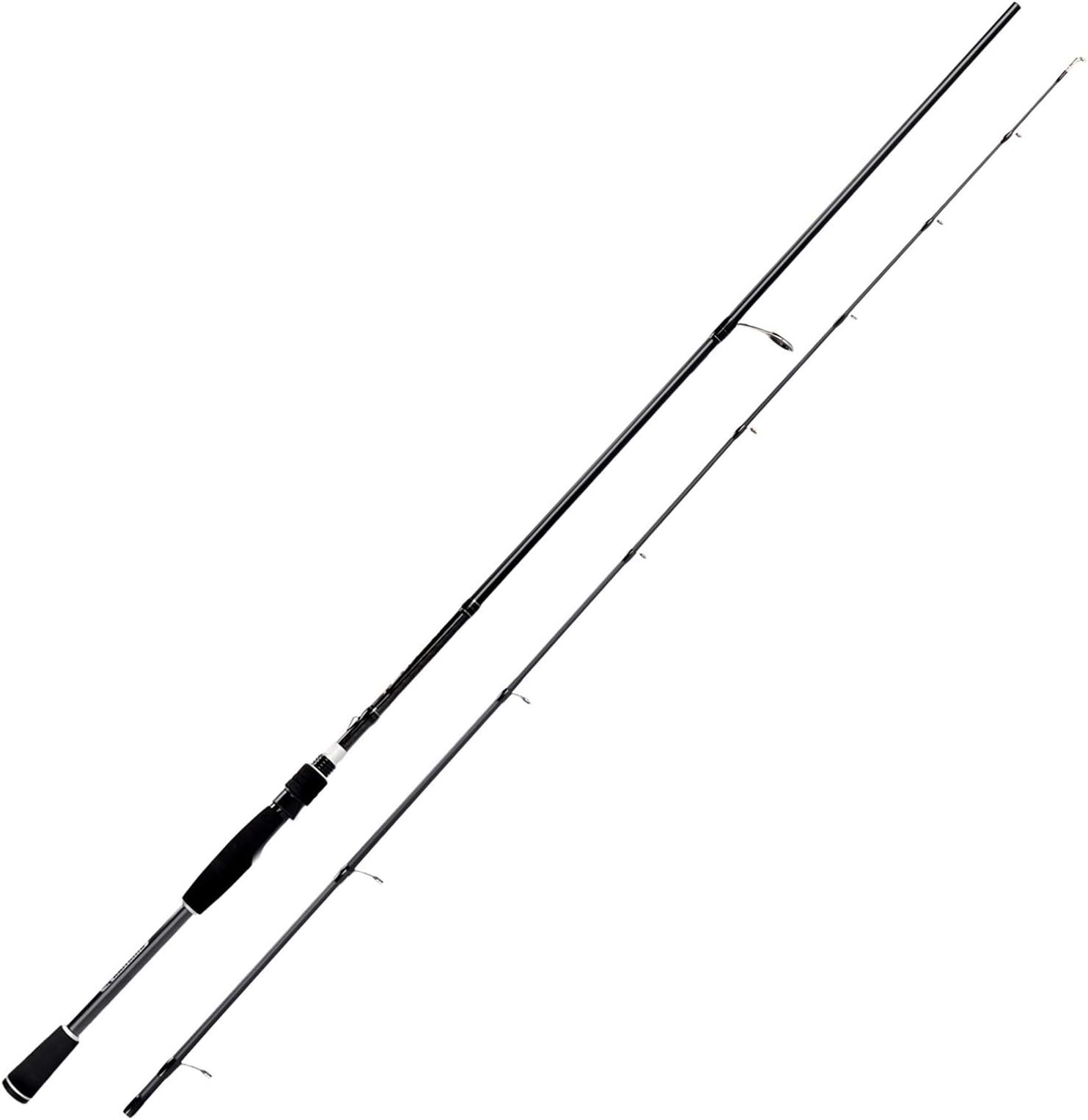 KastKing Perigee II Spinning & Casting Fishing Rods, Fuji O-Ring Line Guides, 24 Ton Carbon Fiber Casting and Spinning Rods - Two Pieces,Twin-Tip Rods