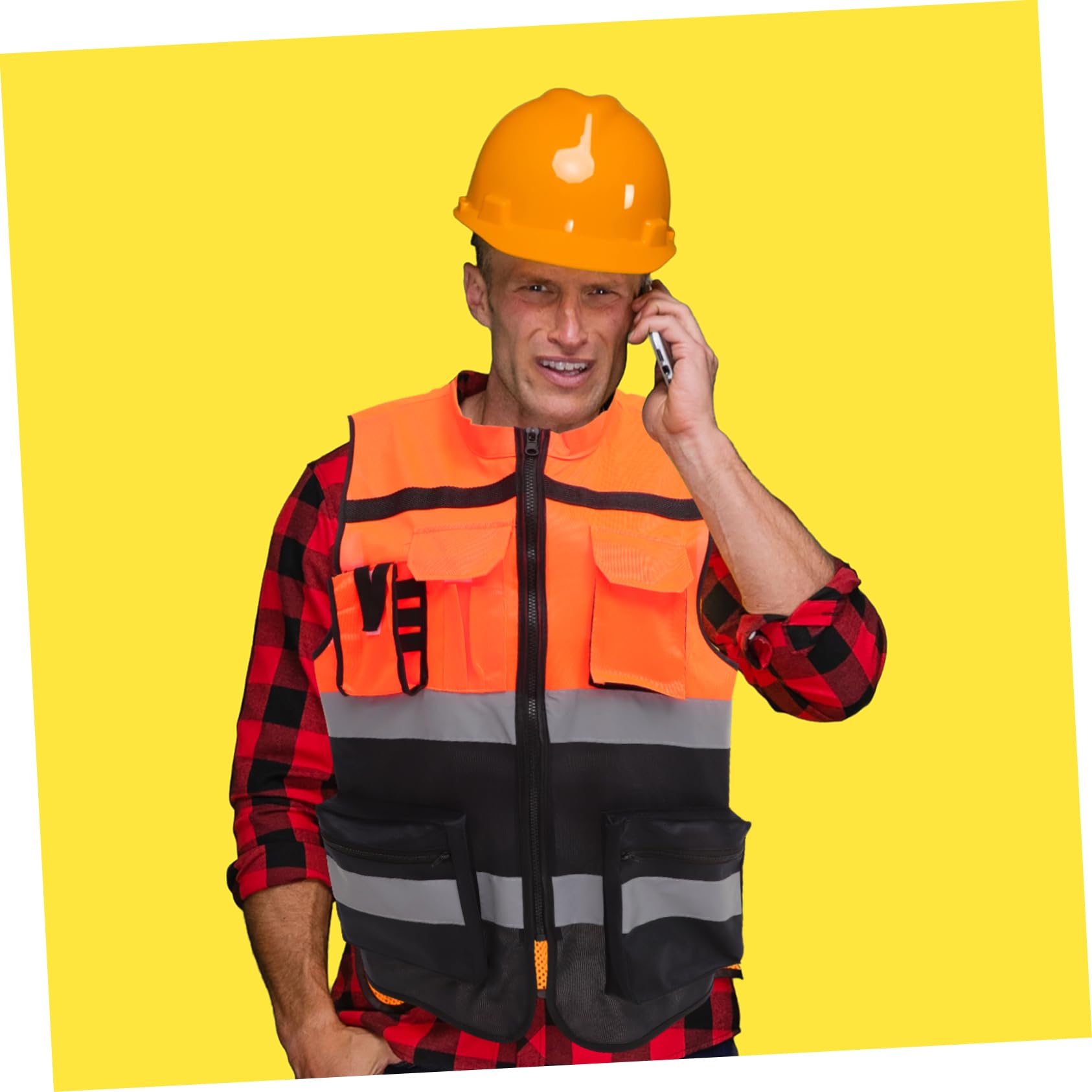 Operitacx Gilet Réfléchissant Visibilité Néon Sûr Train De Roulement Réfléchissant Gilets De Sécurité Protecteur Bleu Running Vest Black Courir Gilet De Sécurité Nuit Tissu En Nylon