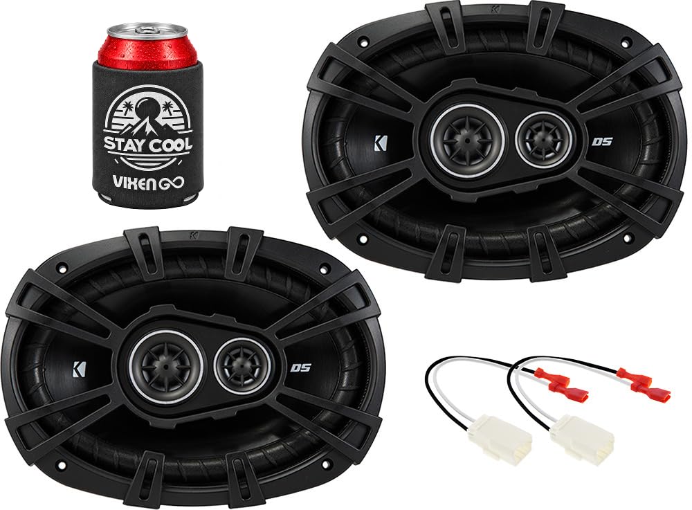 ISUZU カーオーディオデッキ 8-97655-1392 変換カプラー付き Amazon.com: KICKER Front/Rear Door 6x9 Speakers Kit for Jeep