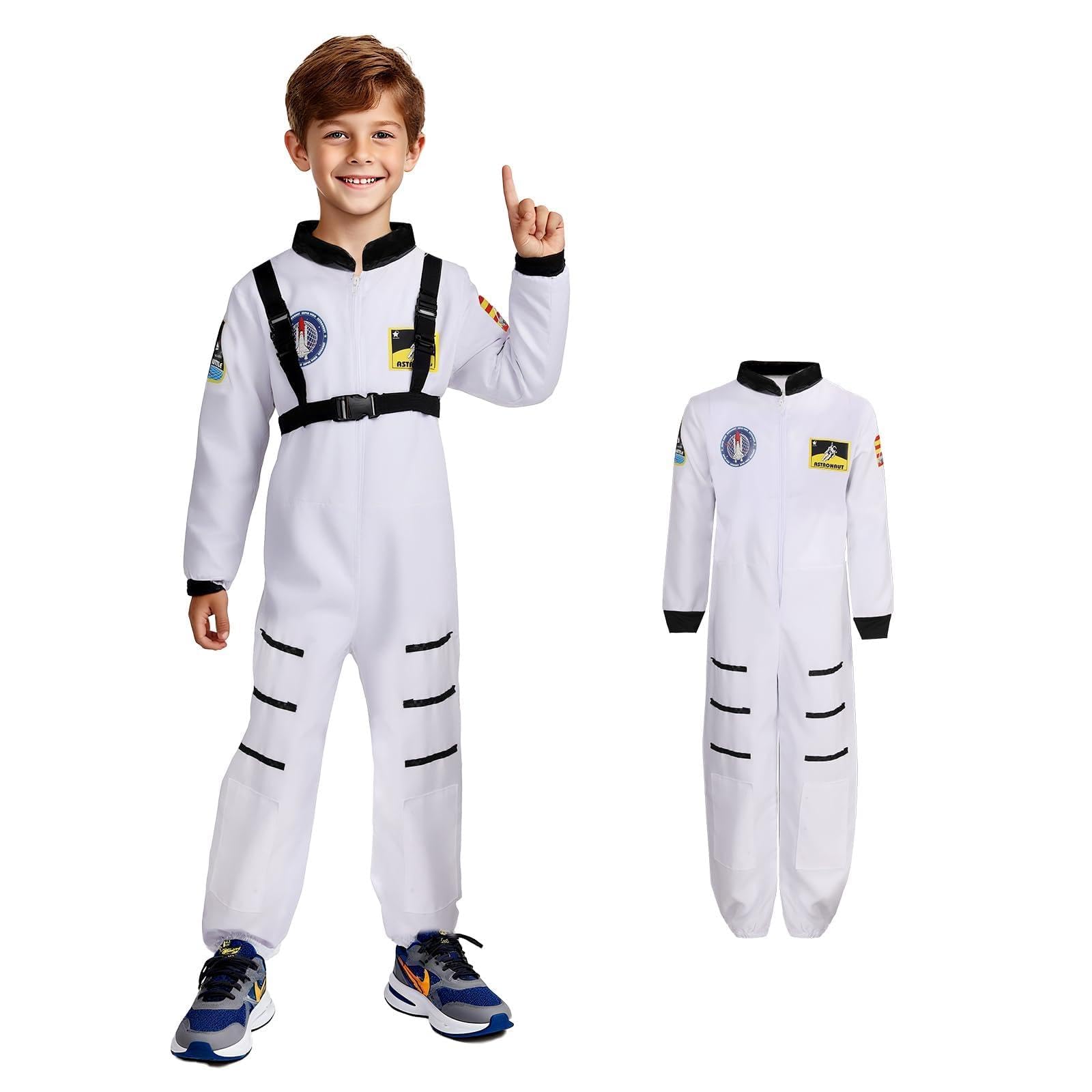 JoyinTcos Kids Astronaut Costume, Child Astronaut Costume Spacesuit Spaceman
