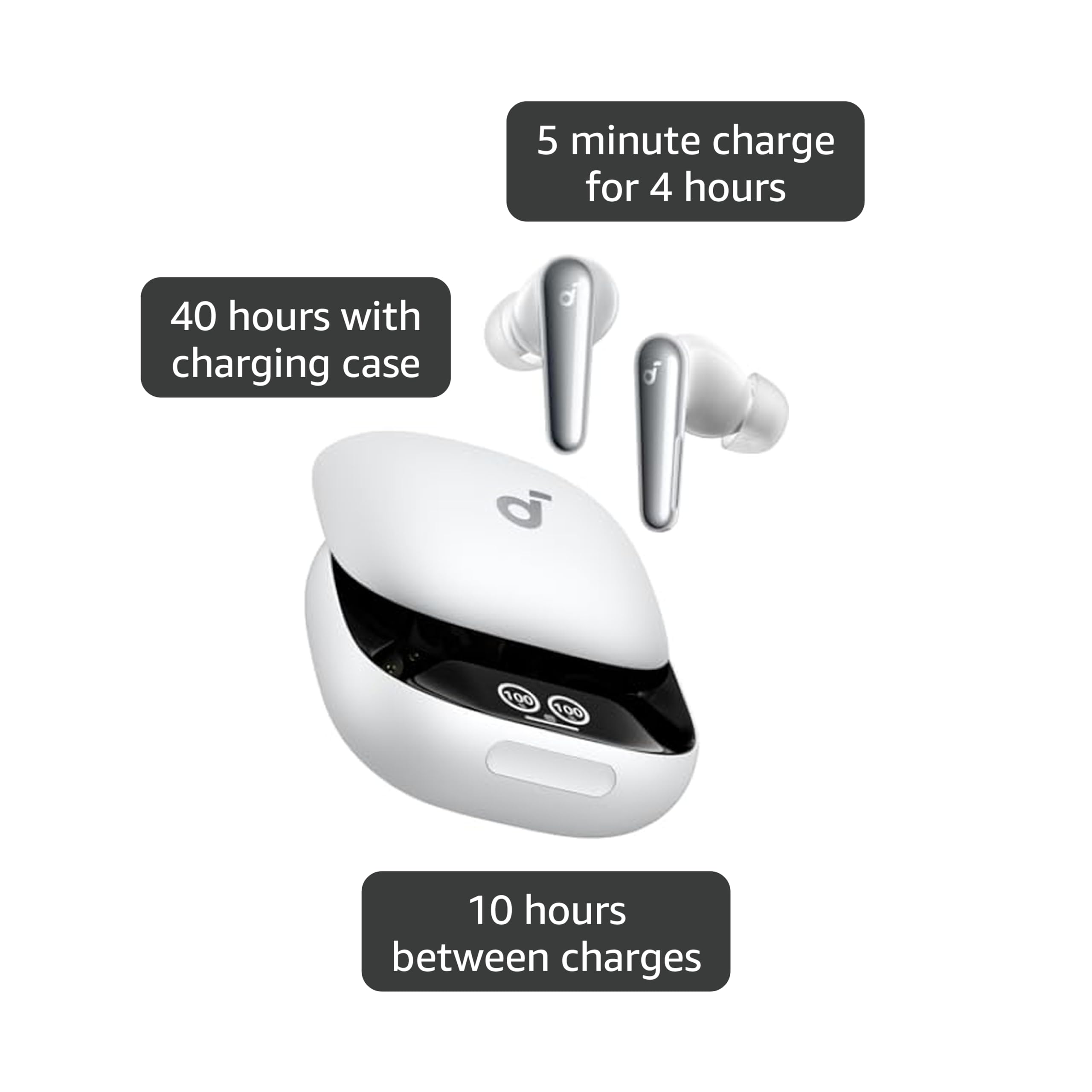 soundcore Liberty 4 Pro by Anker, Noise Cancelling Wireless