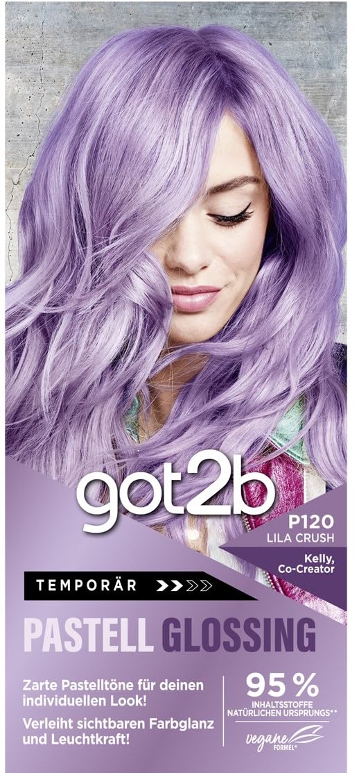 Got2B P120 Purple Crush Pastel Hair Colour PACK OF 3