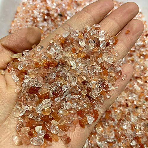 Haussammlung 50 g 2–4 mm natürlicher roter Quarzkristall, Kies, geeignet for die Dekoration von Aquarien. Naturstein