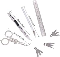 Vista 4 de Swpeet 27 herramientas profesionales de Gundam modelo, perfectas para el kit de modelo de construcción principiante con contenedor de plástico