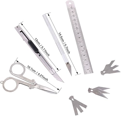 Miniatura 4 de Swpeet 27 herramientas profesionales de Gundam modelo, perfectas para el kit de modelo de construcción principiante con contenedor de plástico