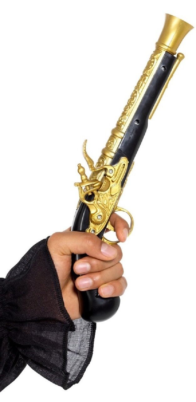 Buy Mens Ladies Toy Pirate Blunderbuss Pistol Musket Steampunk Inventor