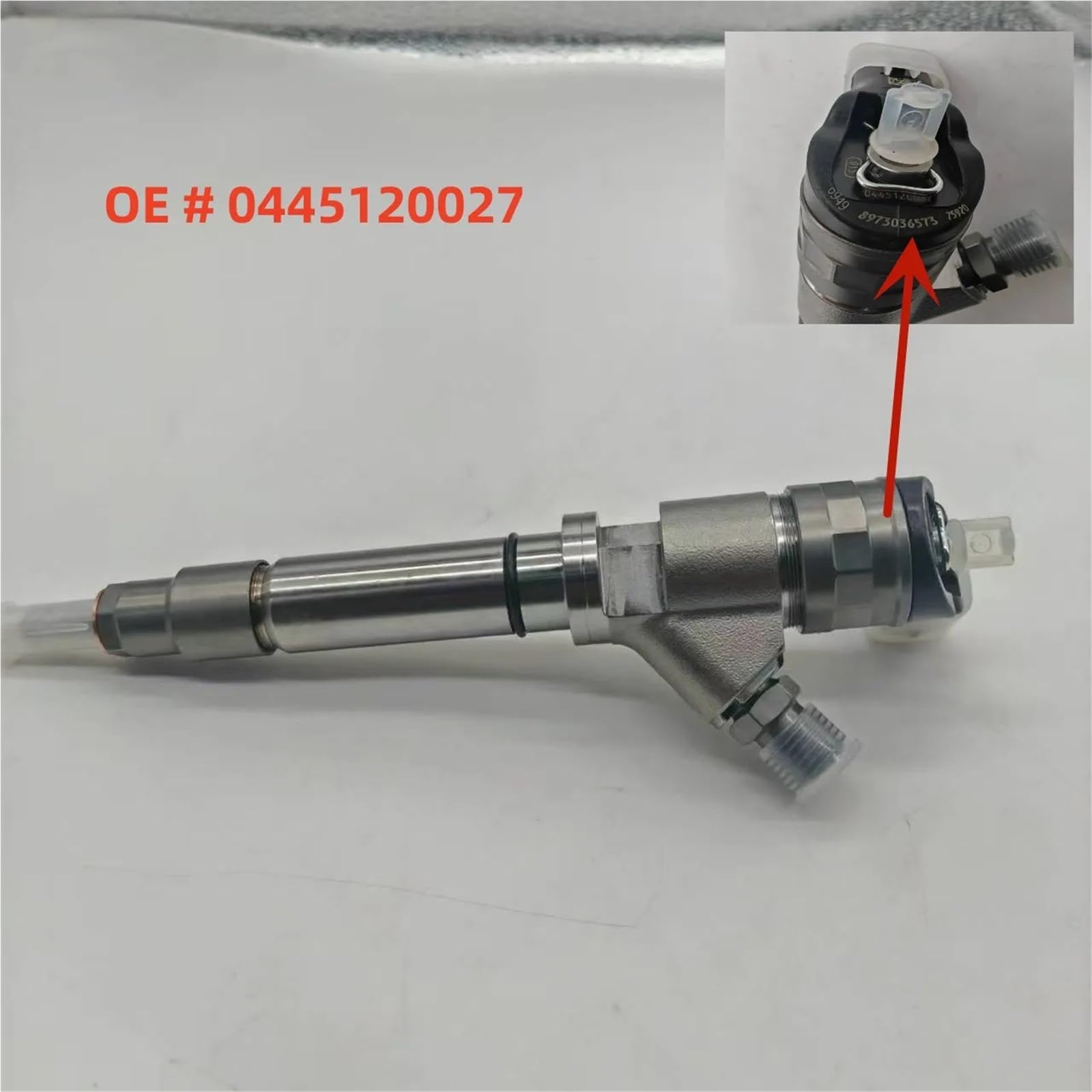 Dysza przepływu paliwa 0445120027 2004.5-2005 6.6L LLY pasuje do GM pasuje do Chevroleta pasuje do GMC pasuje do Duramax - wtryskiwacz paliwa Diesel PFI-504