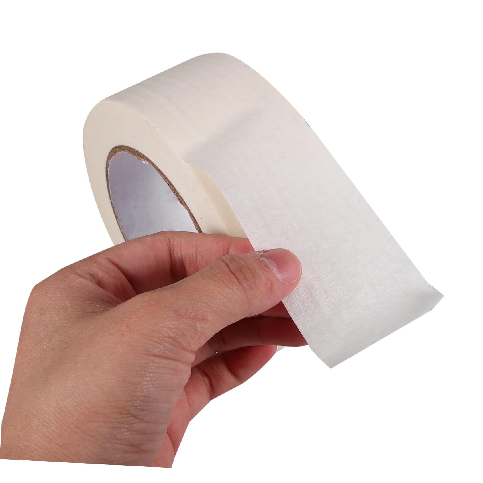 SOLUSTRE Masking Tape for Automotive Paint 50 Meter/roll White Painters Tape Writable Surface Wall Painting Tape