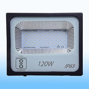 MLD 120 Watts Led Flood halogen Light ip65 outdoor/indoor Wall helozen bulb lamp Cool White 2 Years Warranty VTB401 (120W,Colour-White)-Pack of -1