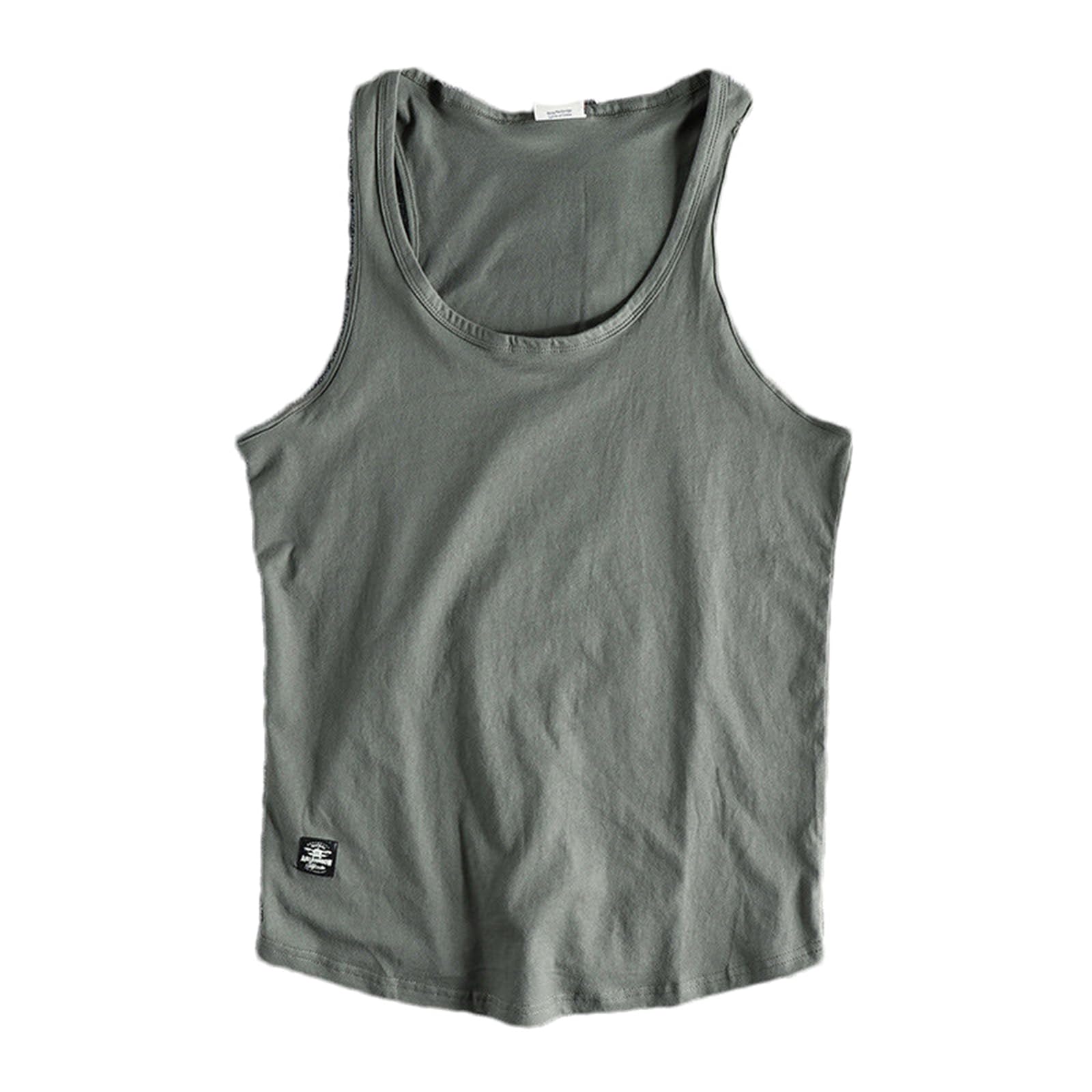 Camiseta sin mangas GaoLeAve Retro con acabados premium de corte regular 6