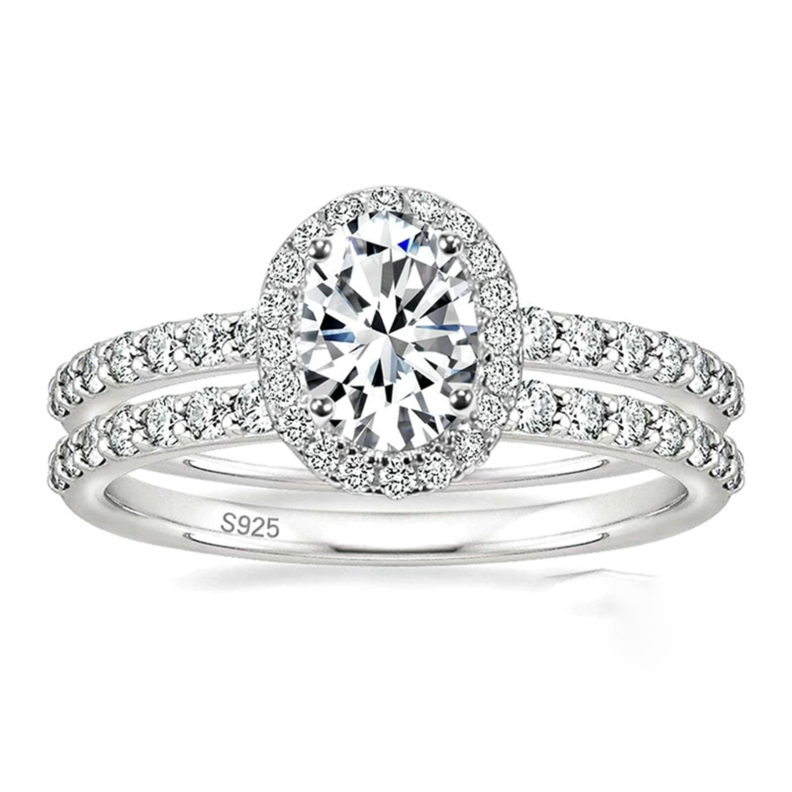 Anillos góticos de plata de ley 925 para mujer, anillo punk rock apilable con circonita cúbica
