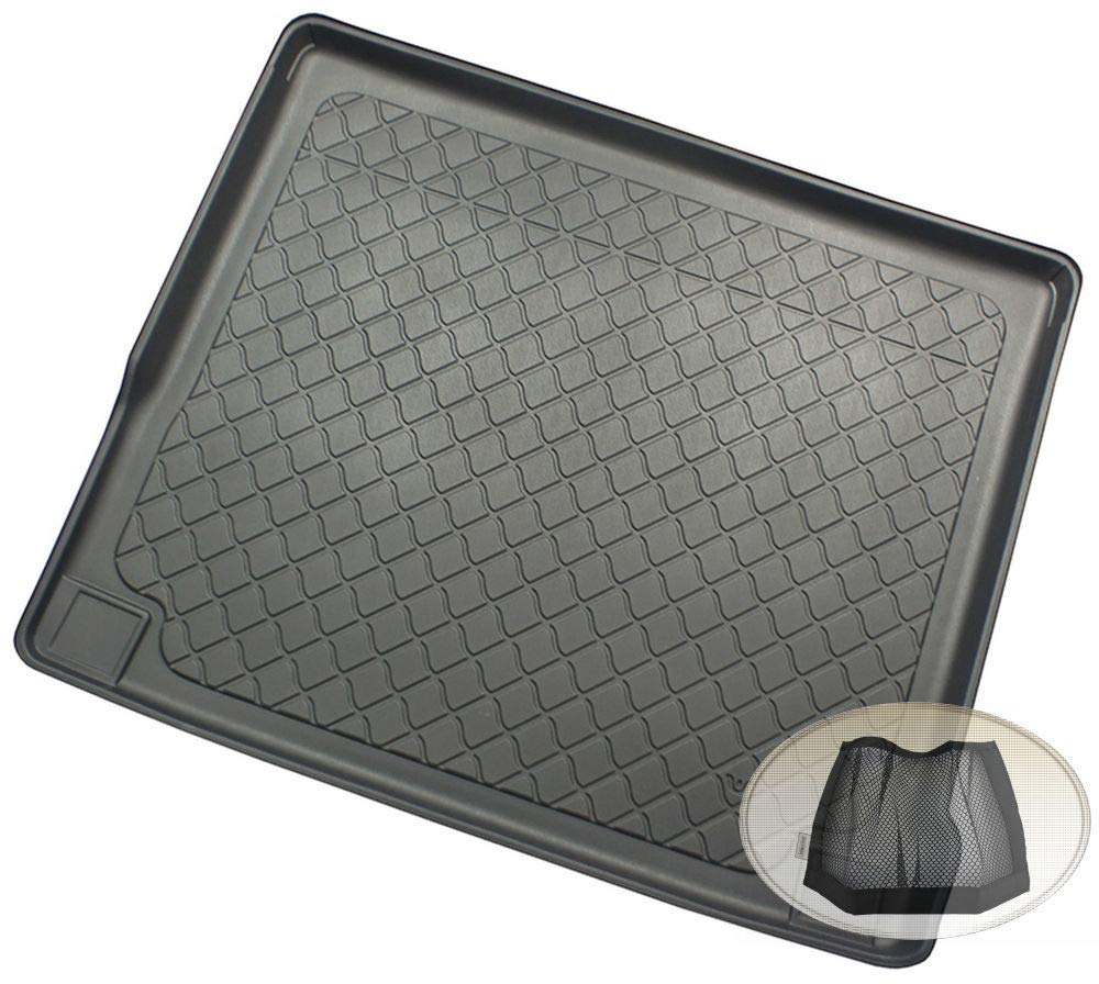 Z3291610 Gummierte Kofferraumwanne fahrzeugspezifisch + Klett-Organizer (Laderaumwanne, Kofferraummatte)