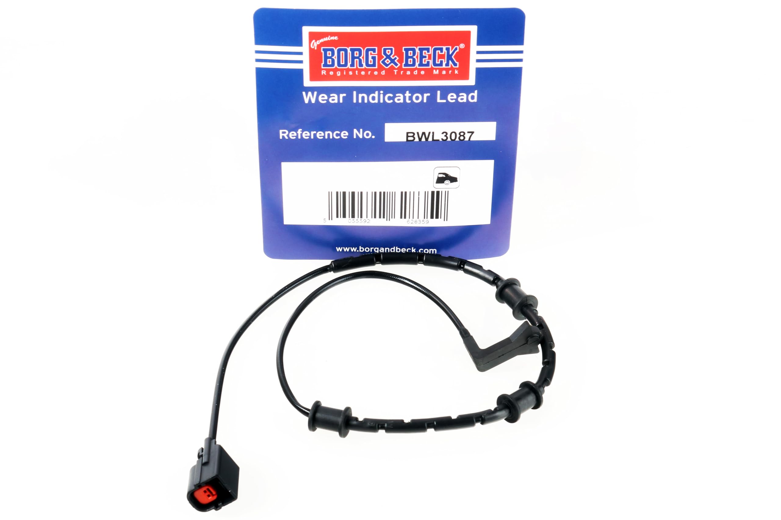 Brake Pad Wear Indicator Sensor Rear BWL3087 Borg & Beck Warning Contact Wire