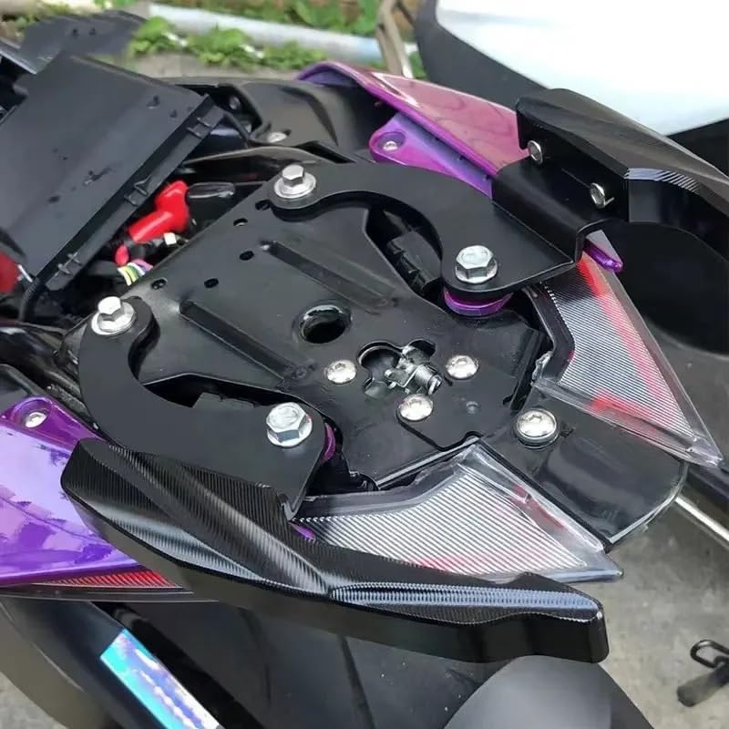 Soporte trasero Zontes 310R pasamanos de aluminio contra caídas 6