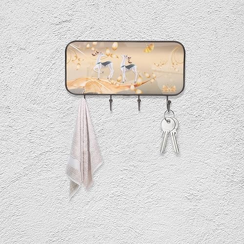Perchero para puerta y ganchos de ropa para mantener el orden en dormitorios pequeños 3