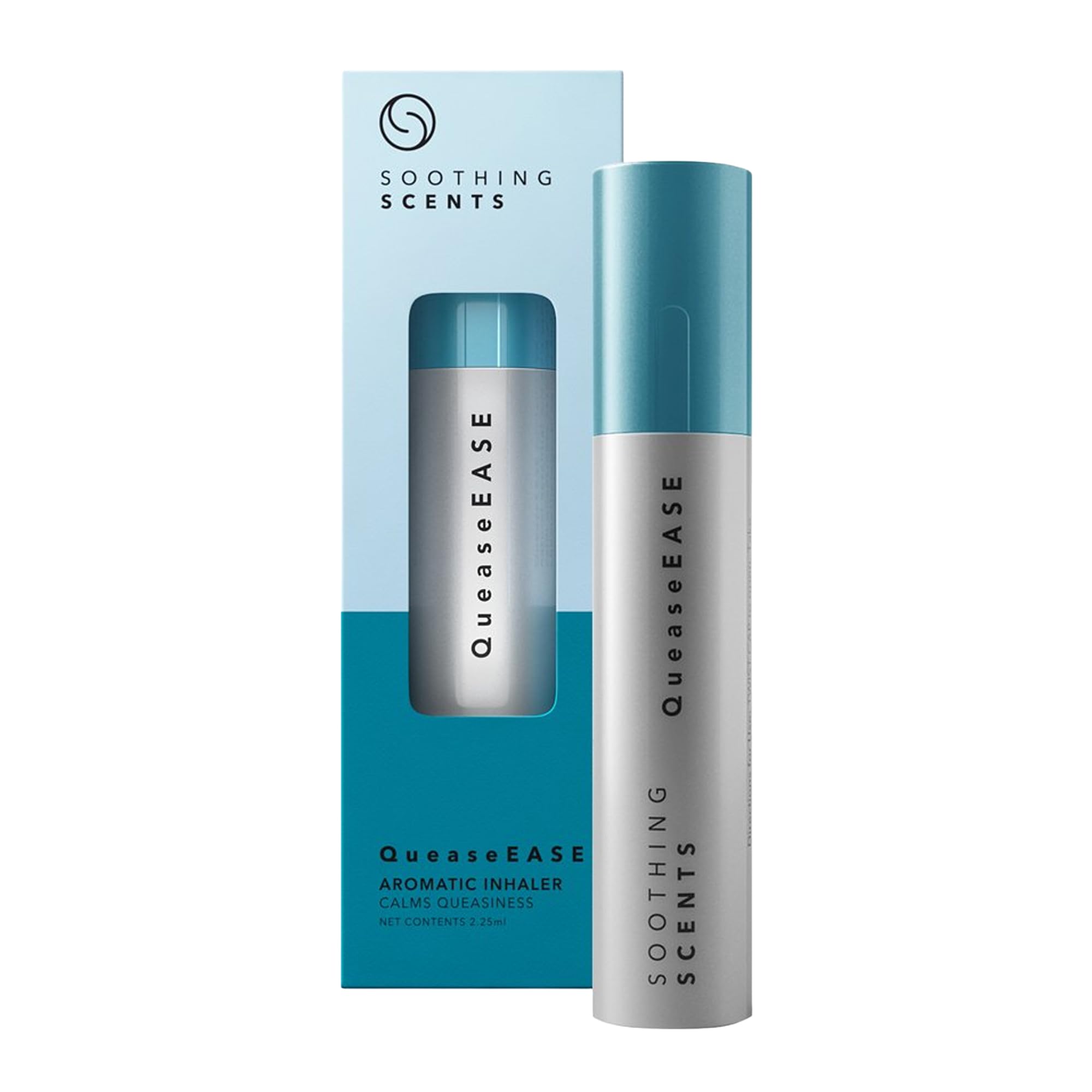 Soothing Scents QueaseEASE Aromatic Nasal Inhaler for Nausea, Motion & Morning Sickness, GLP-1 Nausea, Chemo Queasiness, – Drug-Free Essential Oil