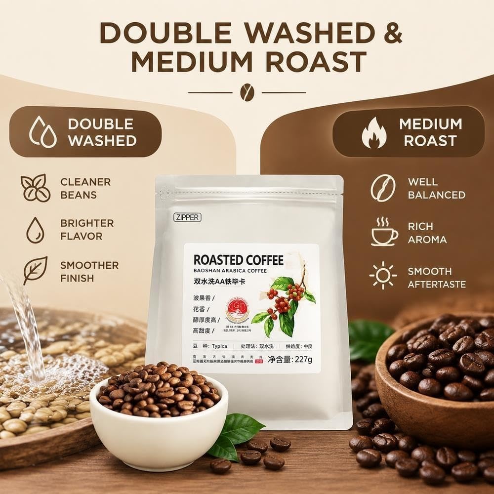 Café Típico Doble Lavado Tostado Medio 227g