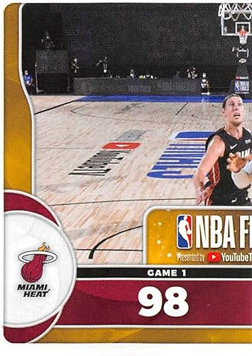 2020-21 Panini Stickers #63 Finals Game 1 LeBron James/Left Official NBA Basketball Album Sticker Measuring 2.75 inch tall X 2 inches wide in Raw