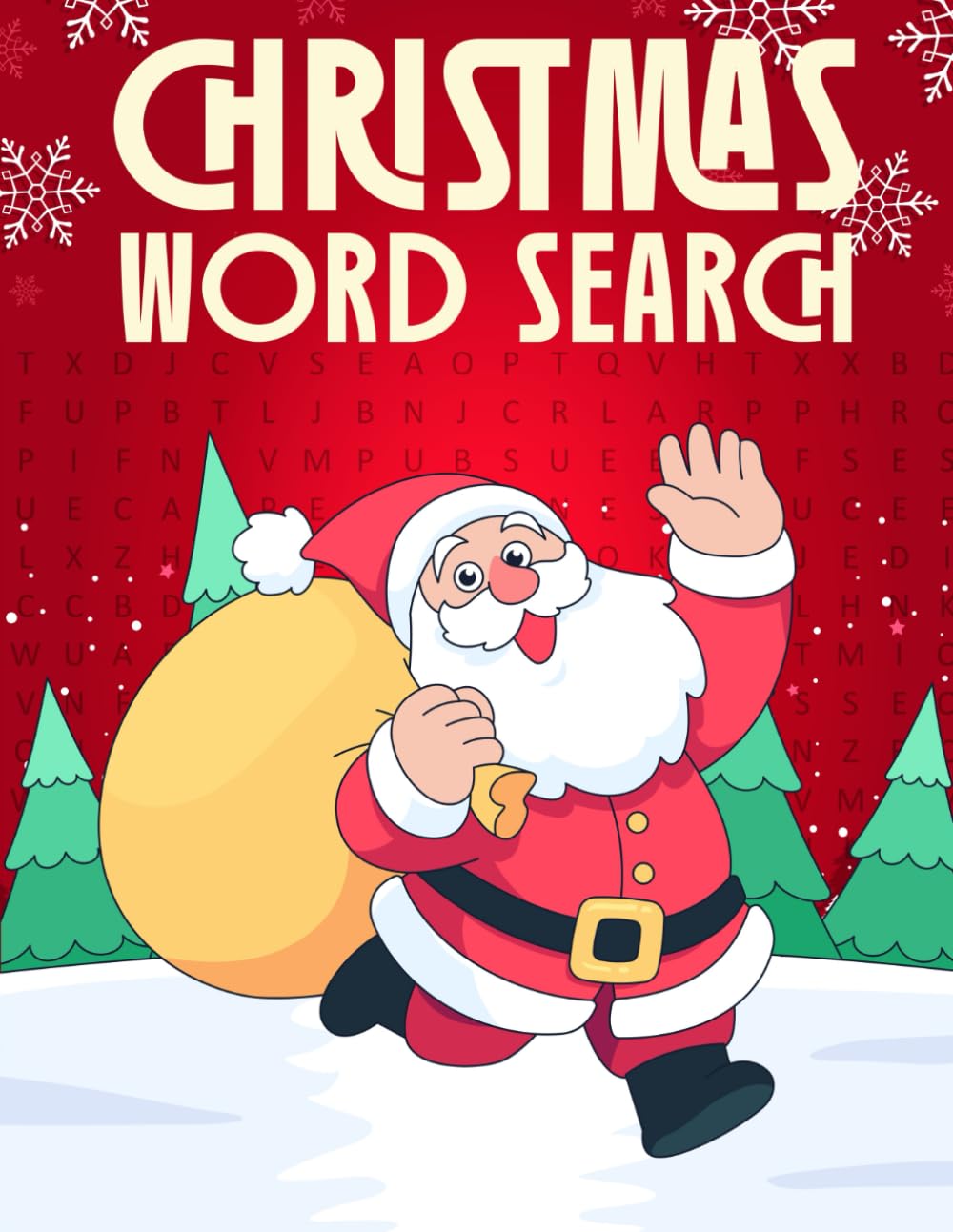Christmas word search: Christmas word search wonderland the puzzle for adult